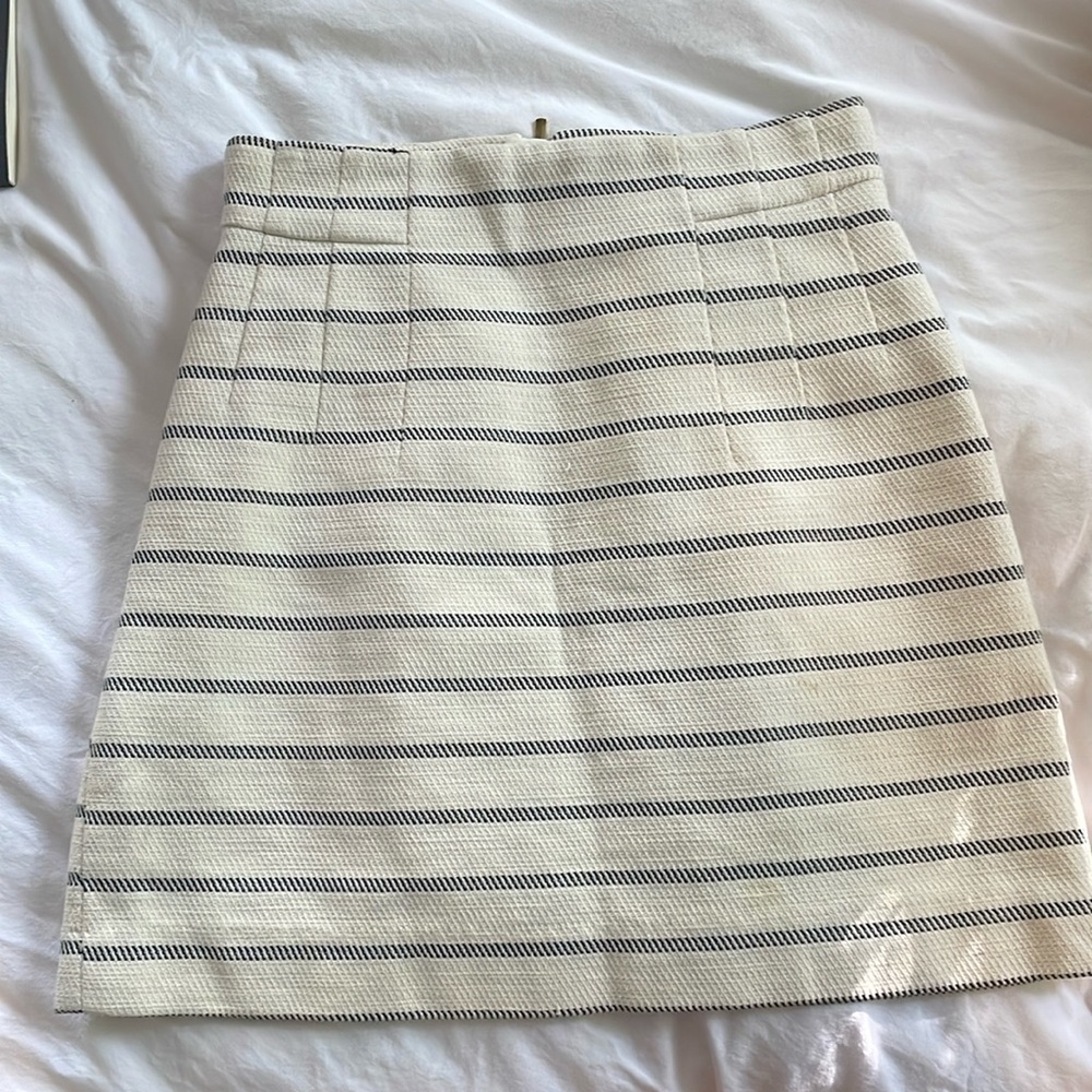H&M striped pencil skirt